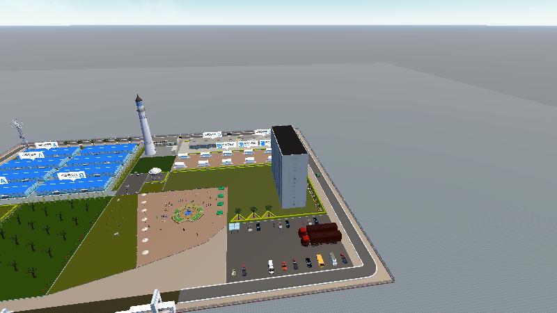 天津农林科学院可视化场景