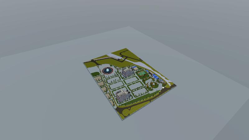 缺失地面，建筑偏移