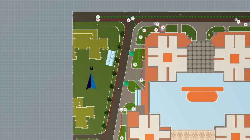 深圳-龙城花园模型