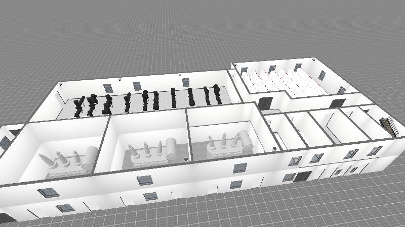 数谷站3D变电站