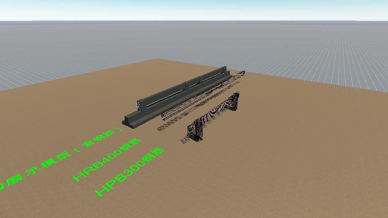 部分梁模型及钢筋展示 CB20210823141127