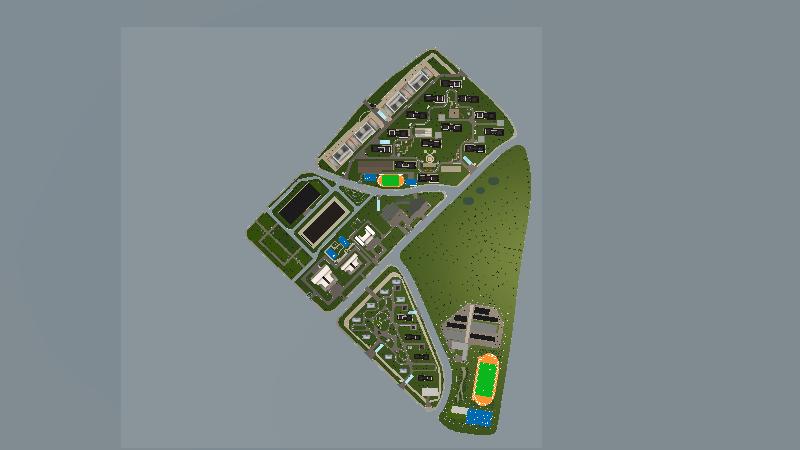 智慧园区综合体-道路设计