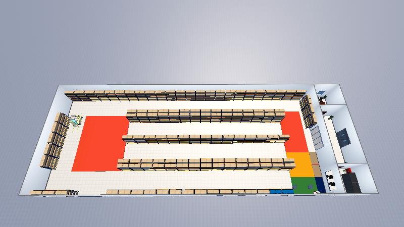 固定式货架仓库2023.6.25