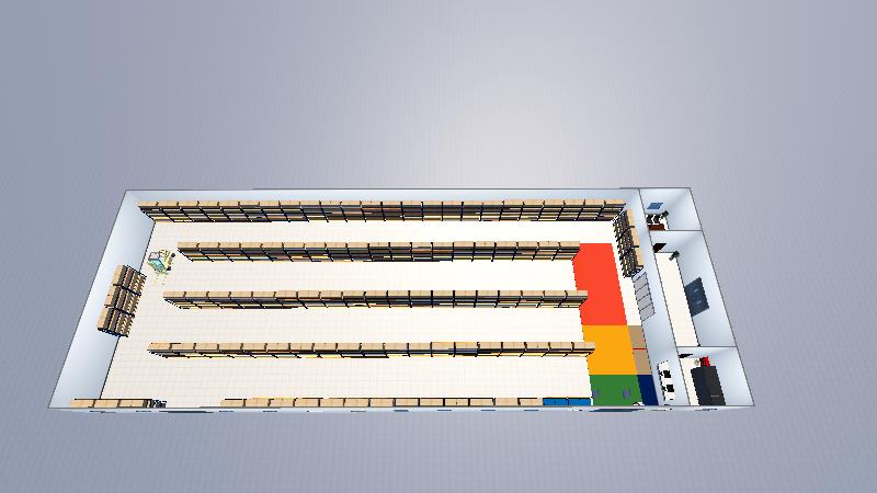 固定式货架仓库2023.10.10