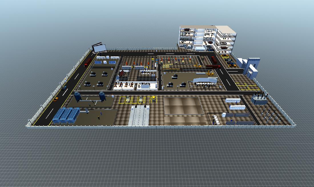 智能制造3D场景1