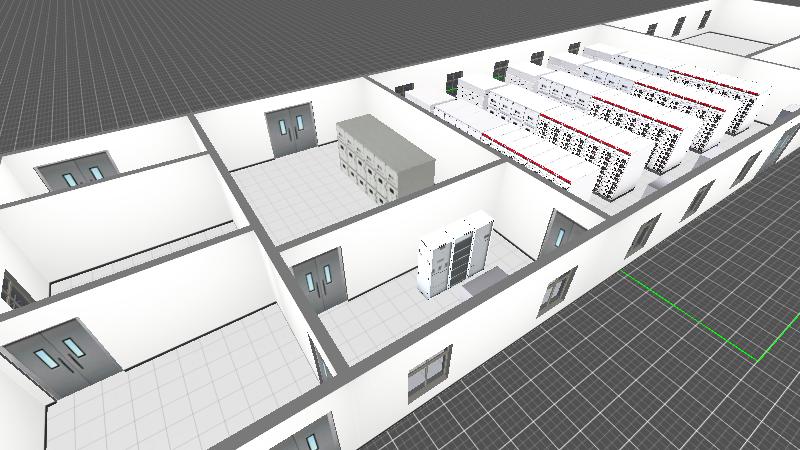 仿真电厂配电室