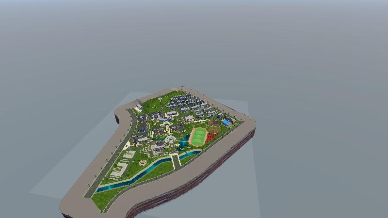 雅职院经开校区模型