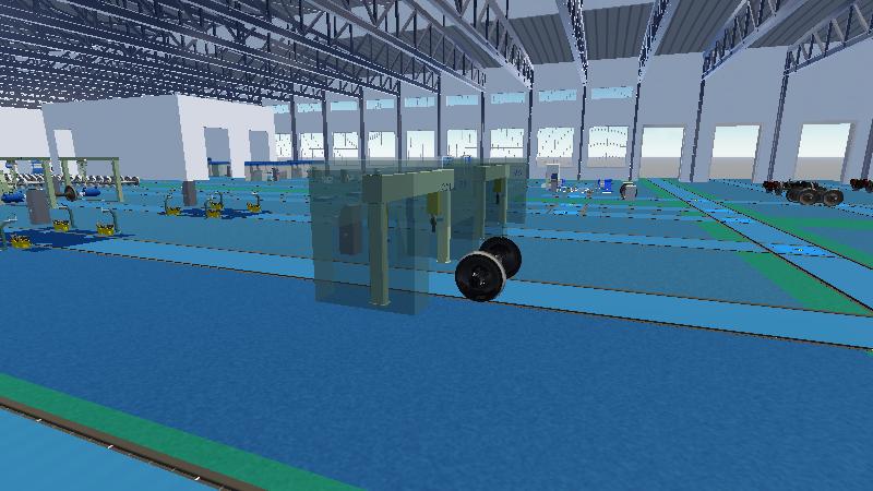 柳州机保段轮轴检修线