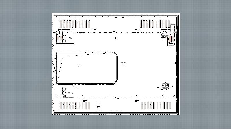 鄂州-综合服务中心屋顶层