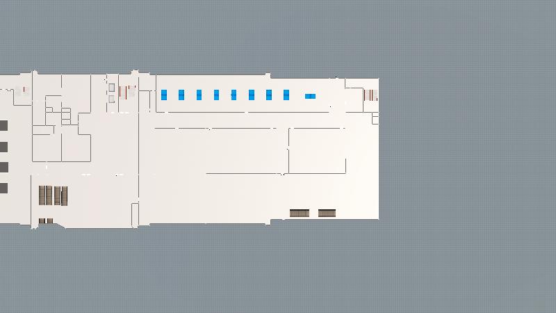 新建体育中心项目2层