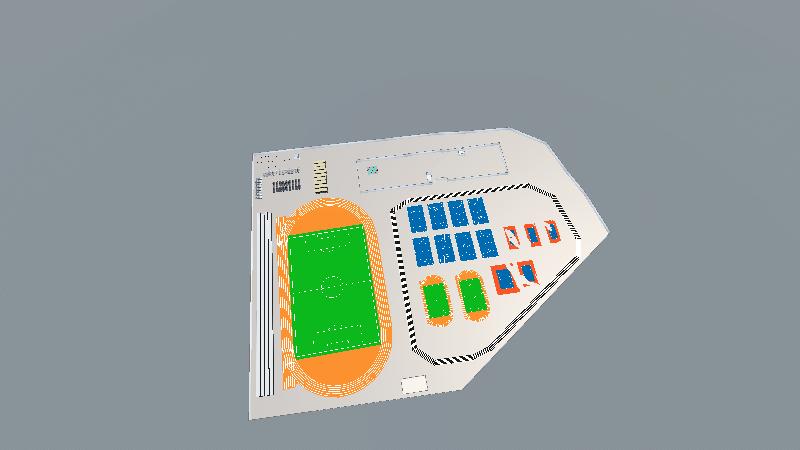 新建体育中心室外