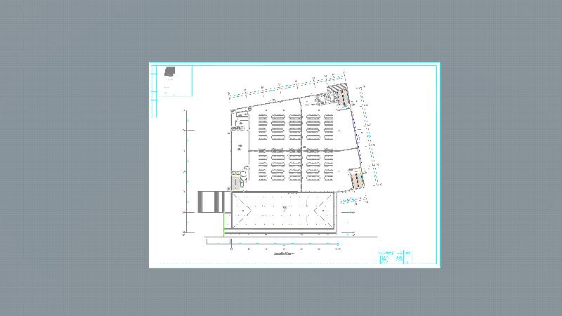 城东小学食堂及风雨操场2层