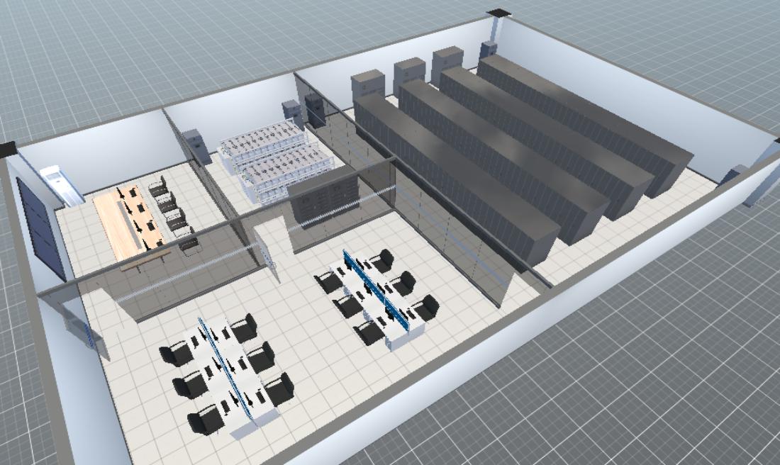 大型数据中心机房