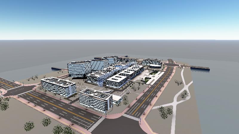 滨海场景模型2019