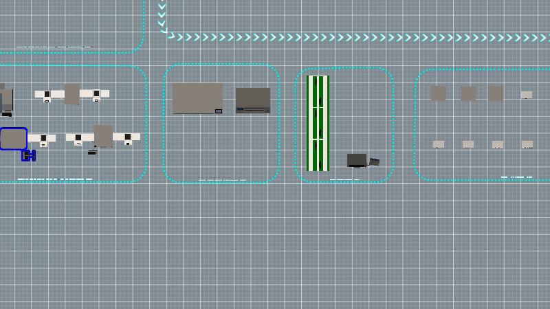 电路板产线_虚拟空间