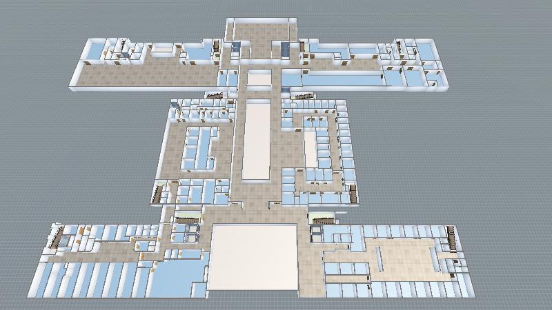 黄岩综合楼二层