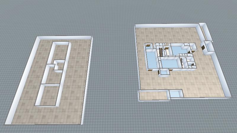 3#4#屋顶平面图-模型