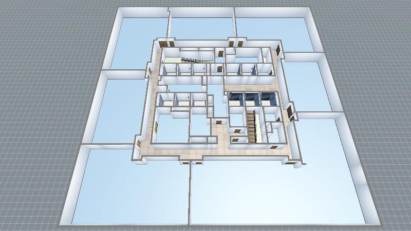 塔楼中区标准层