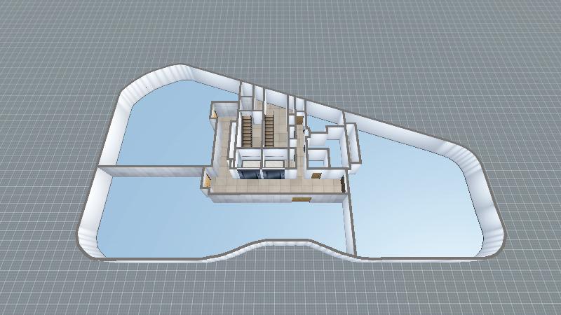 27号楼弱三层电平面图