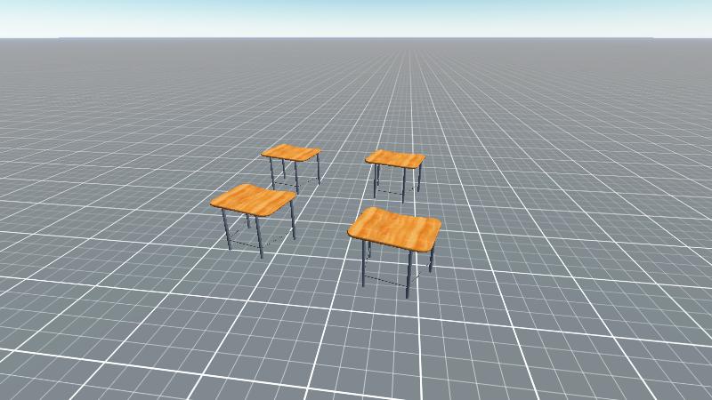 DeskGroup_场景布局