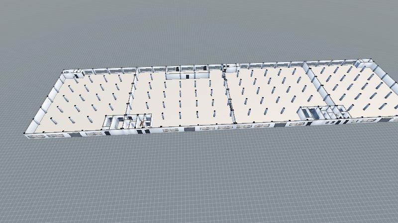 真爱厂房一层平面图