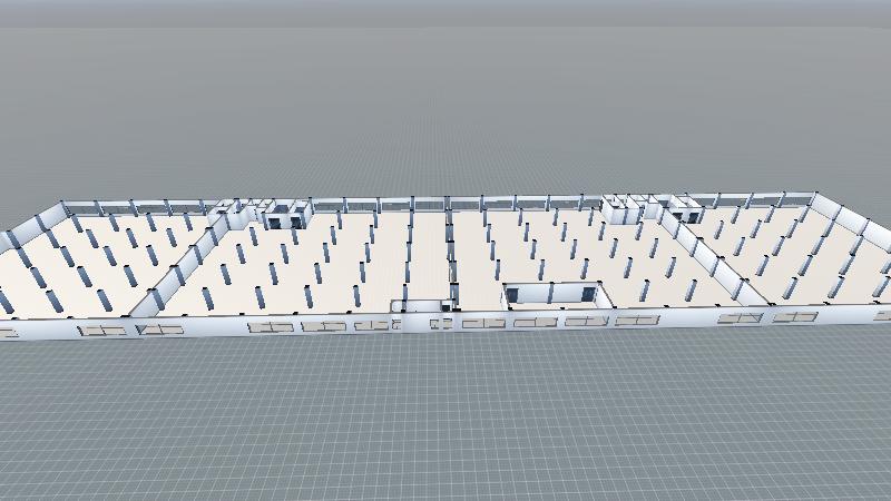 真爱厂房四层平面图