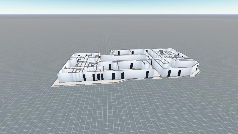 1#、2#楼一层平面布置图（西区）