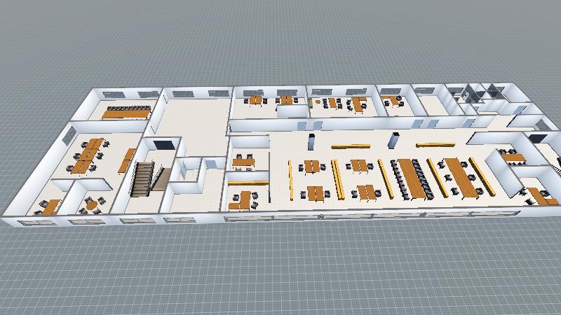 真爱办公楼三层平面图