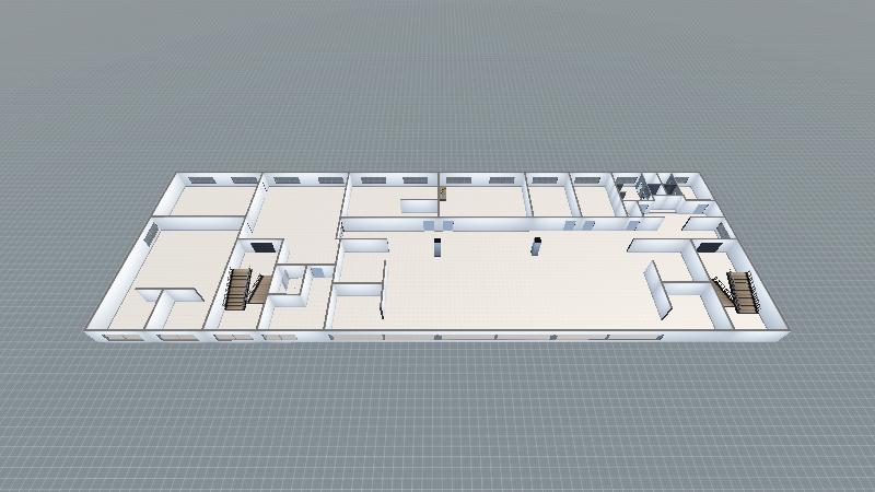 真爱（综合楼）办公楼三层简化版