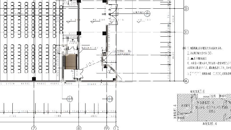新昌报告厅一层平面图