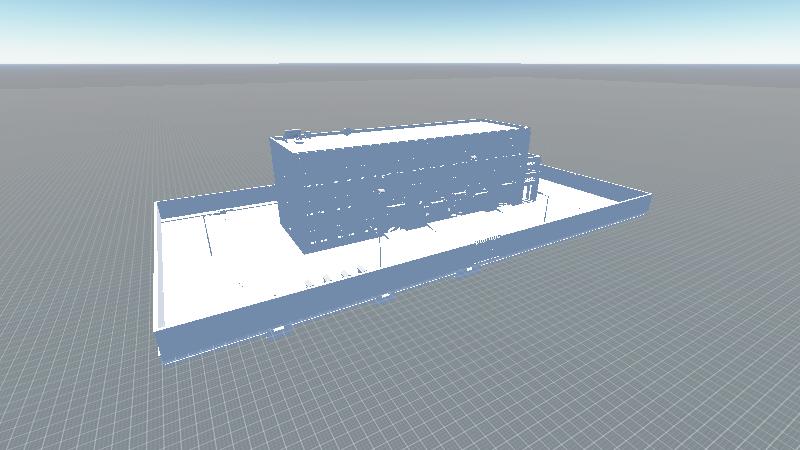 香河站_白色外立面