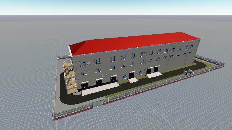 唐山站-黄色外立面