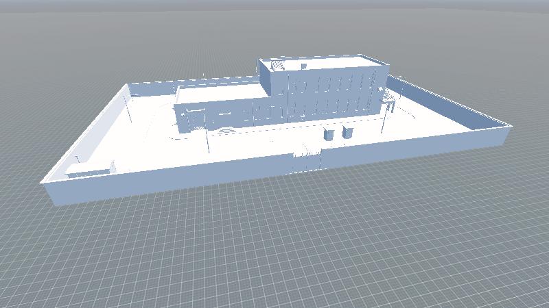 唐山停车场-白色外立面