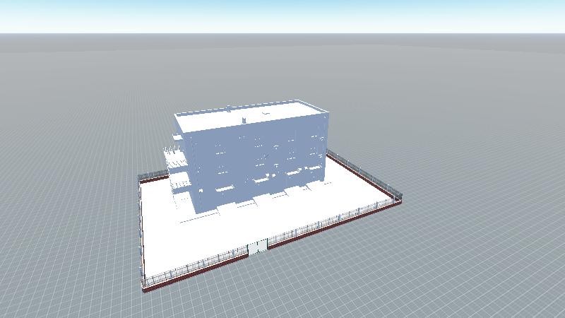 通州站-白色外立面