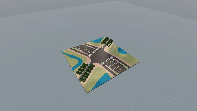 107雅深路与津沽公路（北、南断面）