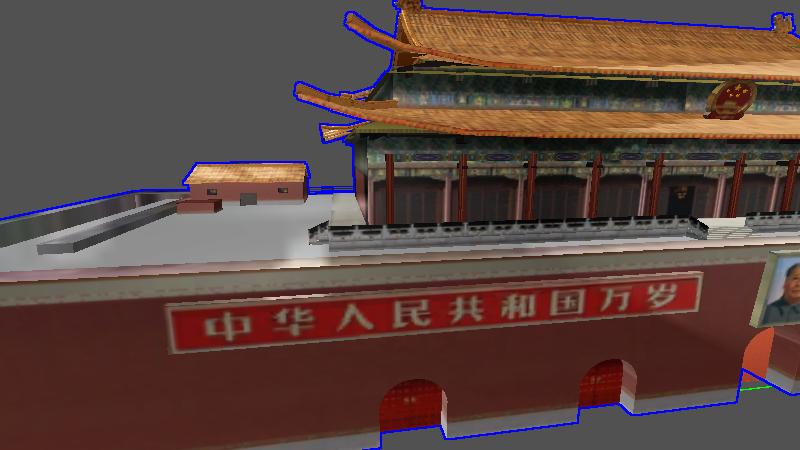 天安门城楼（城楼、桥、纪念碑和地图）20241015