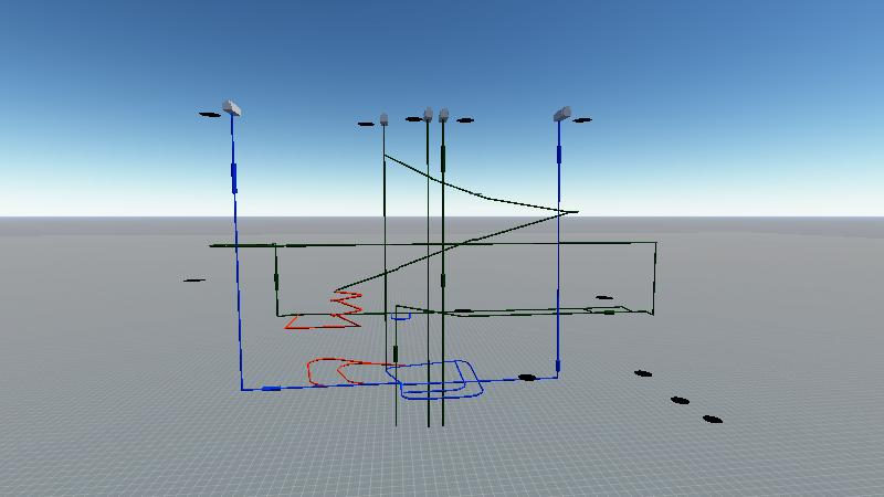 眼矿井下矿概图（爆破）