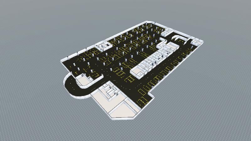 太原学院负二停车场