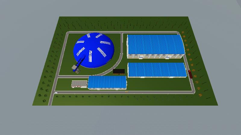 原料磨电力室和堆场0822