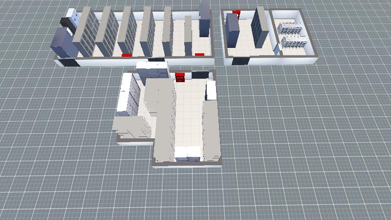 03溪控通信电源机房布置图