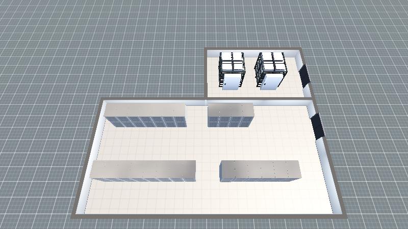 北京集团公司7楼通信机房示意图