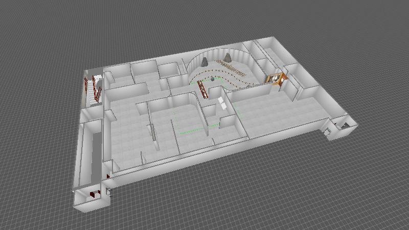 党校局史馆+楼梯