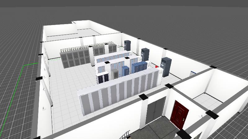 淮南市田家庵2楼综合机房