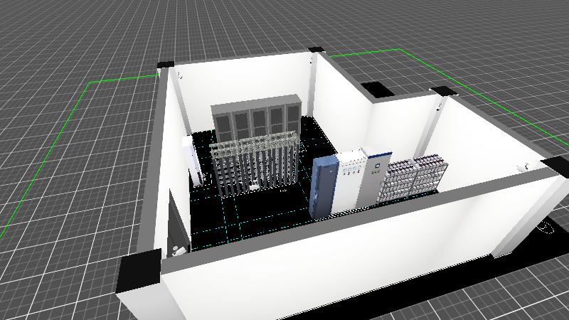 淮南市阳光国际城1楼综合机房01