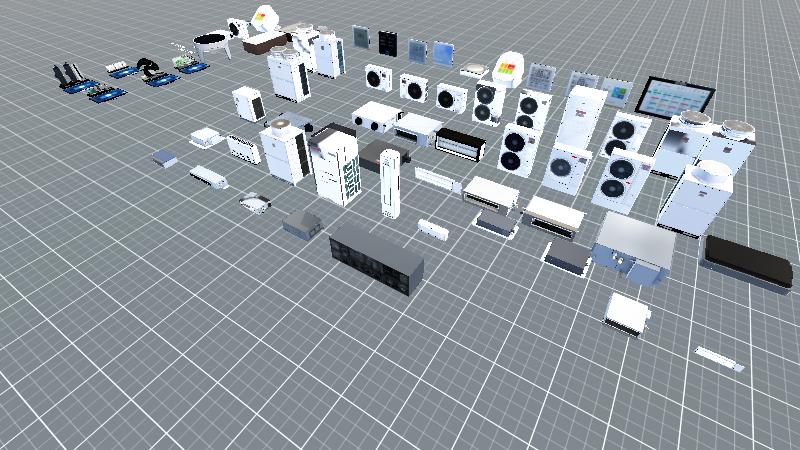 一期日立展厅设备模型-CB20221115094455