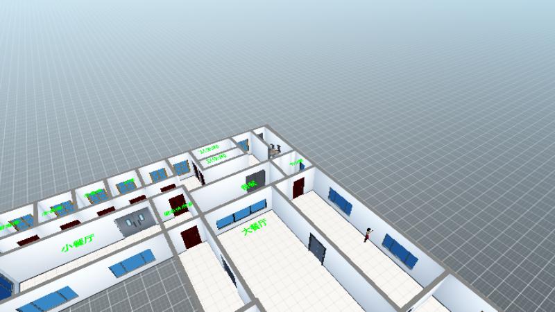 广丰人民医院一层给排水平面图