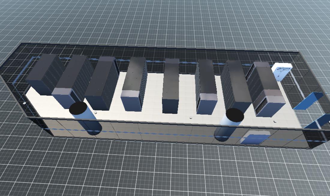 电子六所侧机房