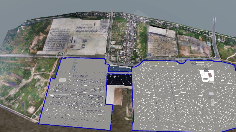 （南沙汽车码头）无立体停车库  0717-0