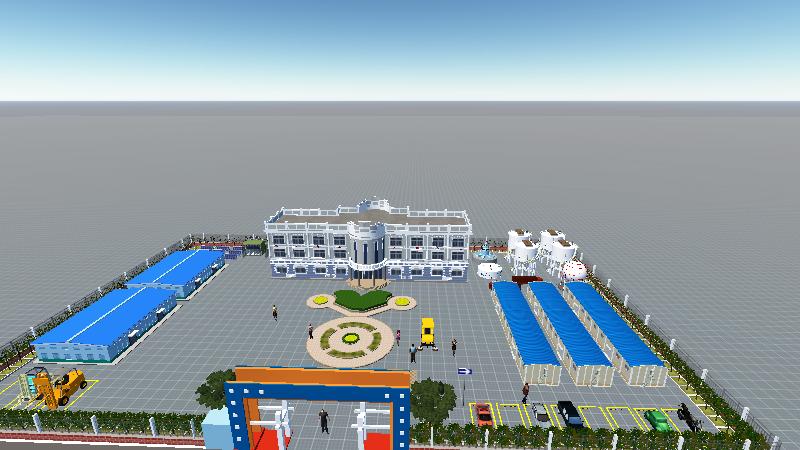 添加室内的建筑