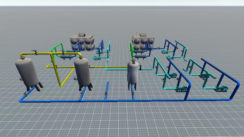 3区病房楼热水系统